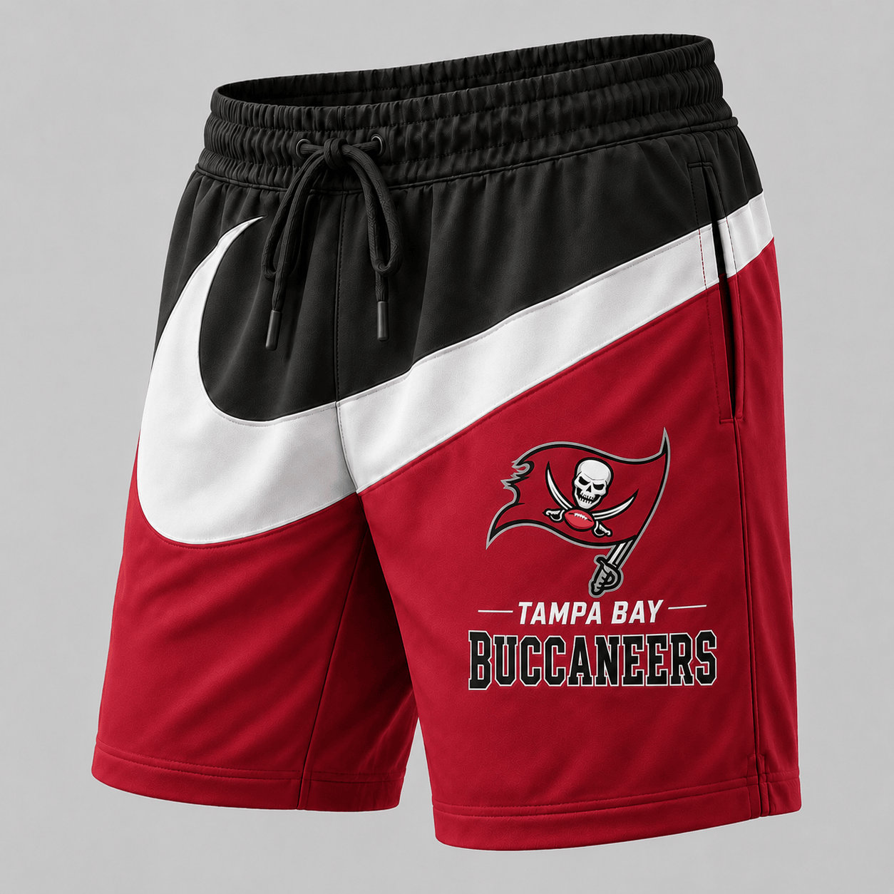 Tampa Bay Buccaneers | Premium NFL Swoosh Sports Shorts for Loyal Fans TD