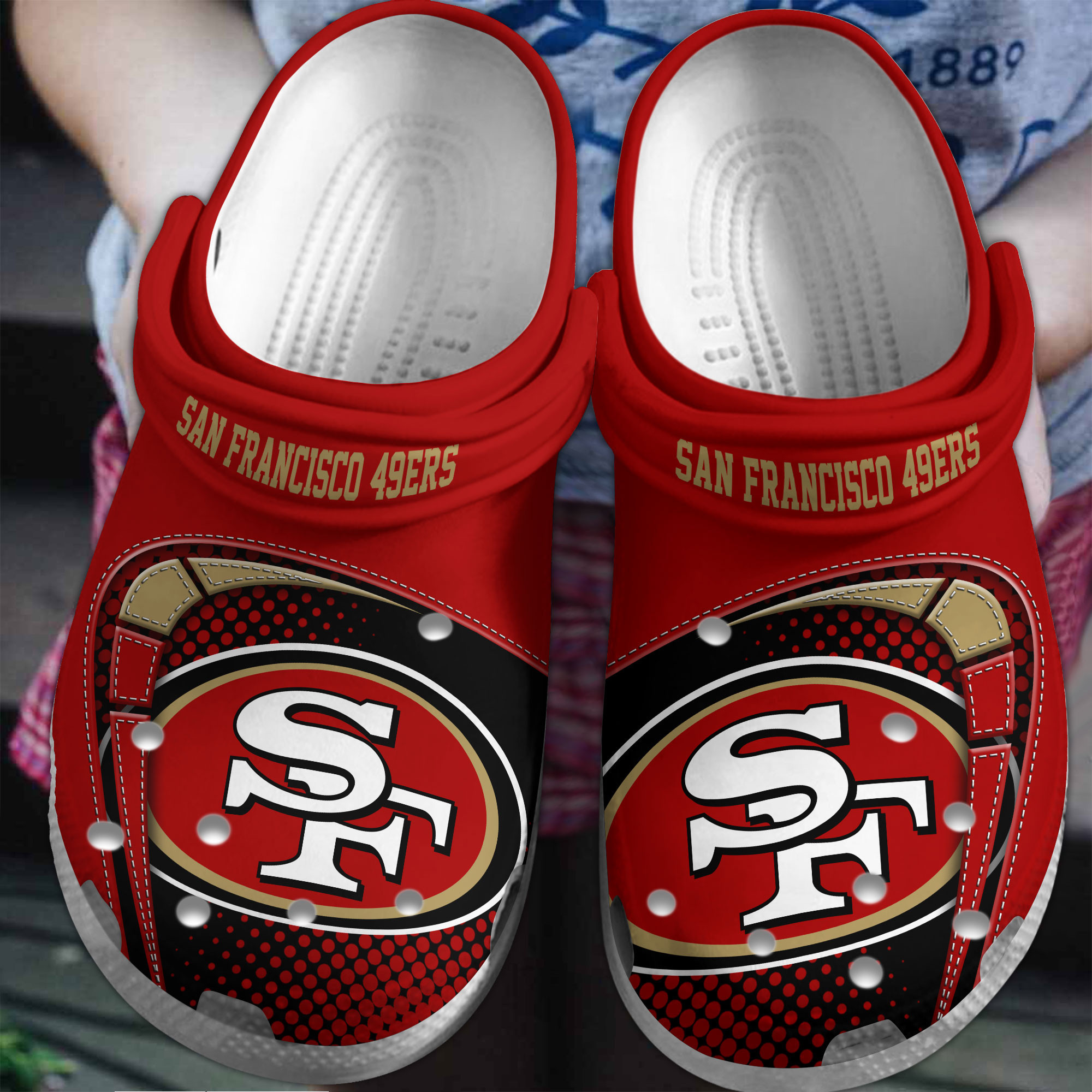 San Francisco 49ers | Premium NFL Crocs Shoes NY