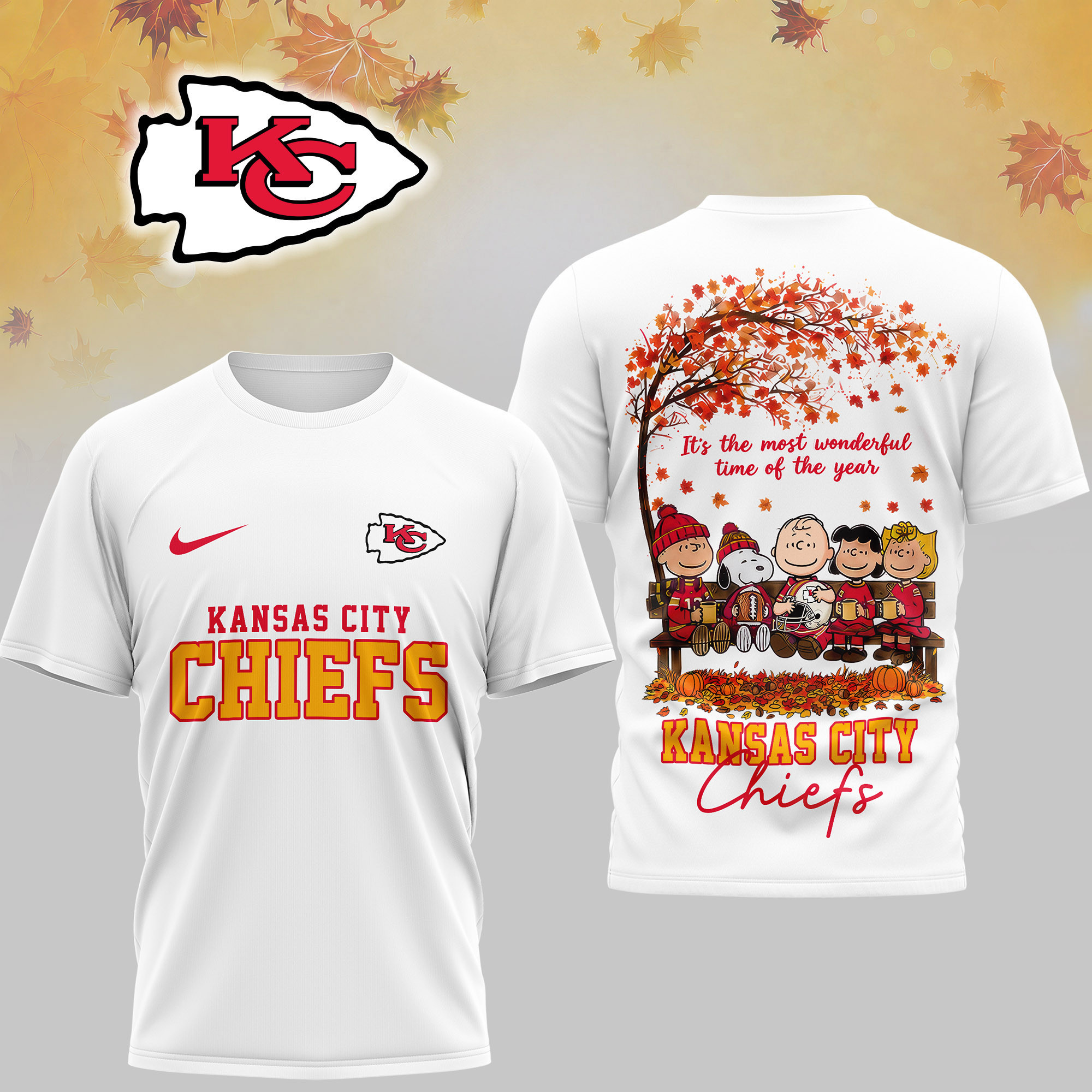 Kansas City Chiefs | Premium NFL It's the Most Wonderful Time of the Year 3D Shirt NY
