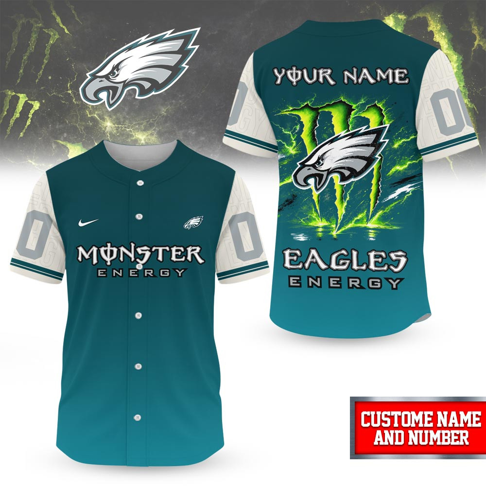 Philadelphia Eagles | Premium NFL Monster Energy Jersey NP