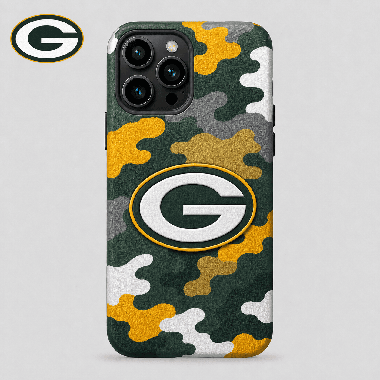 Green Bay Packers| Premium NFL Camo Game Day Phone Case NY
