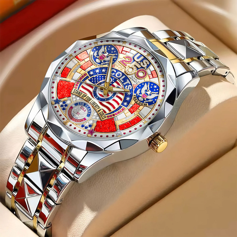 Indianapolis Colts | Prermium NFL 250 Years Of America Fashion Design Men Watch HY