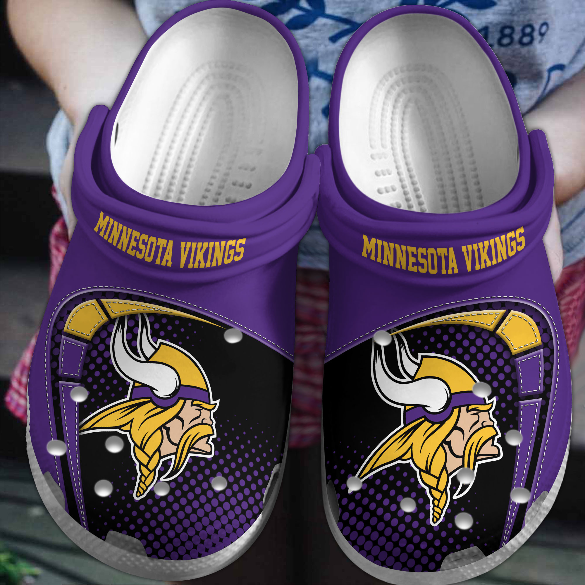 Minnesota Vikings | Premium NFL Crocs Shoes NY
