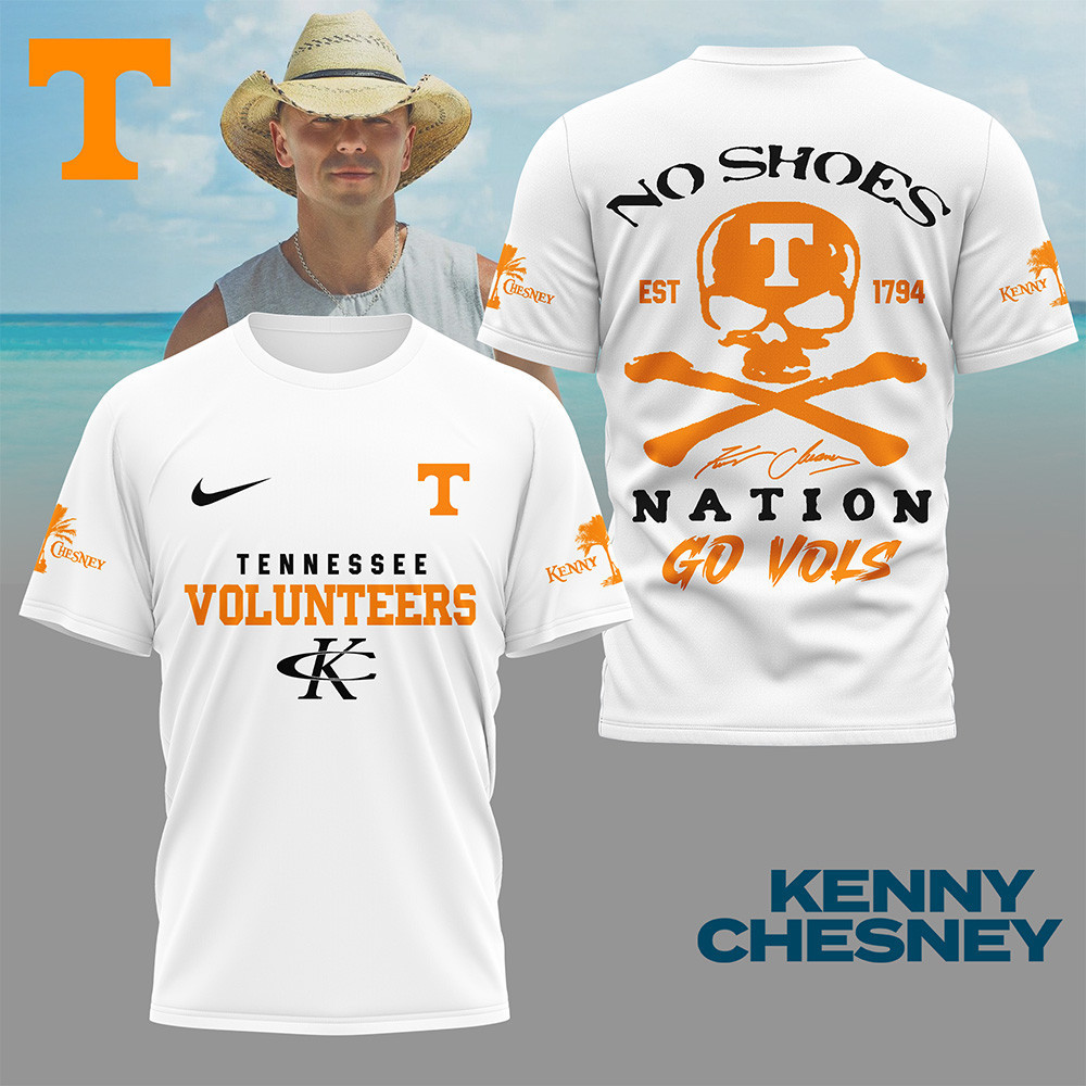 Tennessee Volunteers | Premium NCAA Kenny Chesney Fan 3D Shirt NY