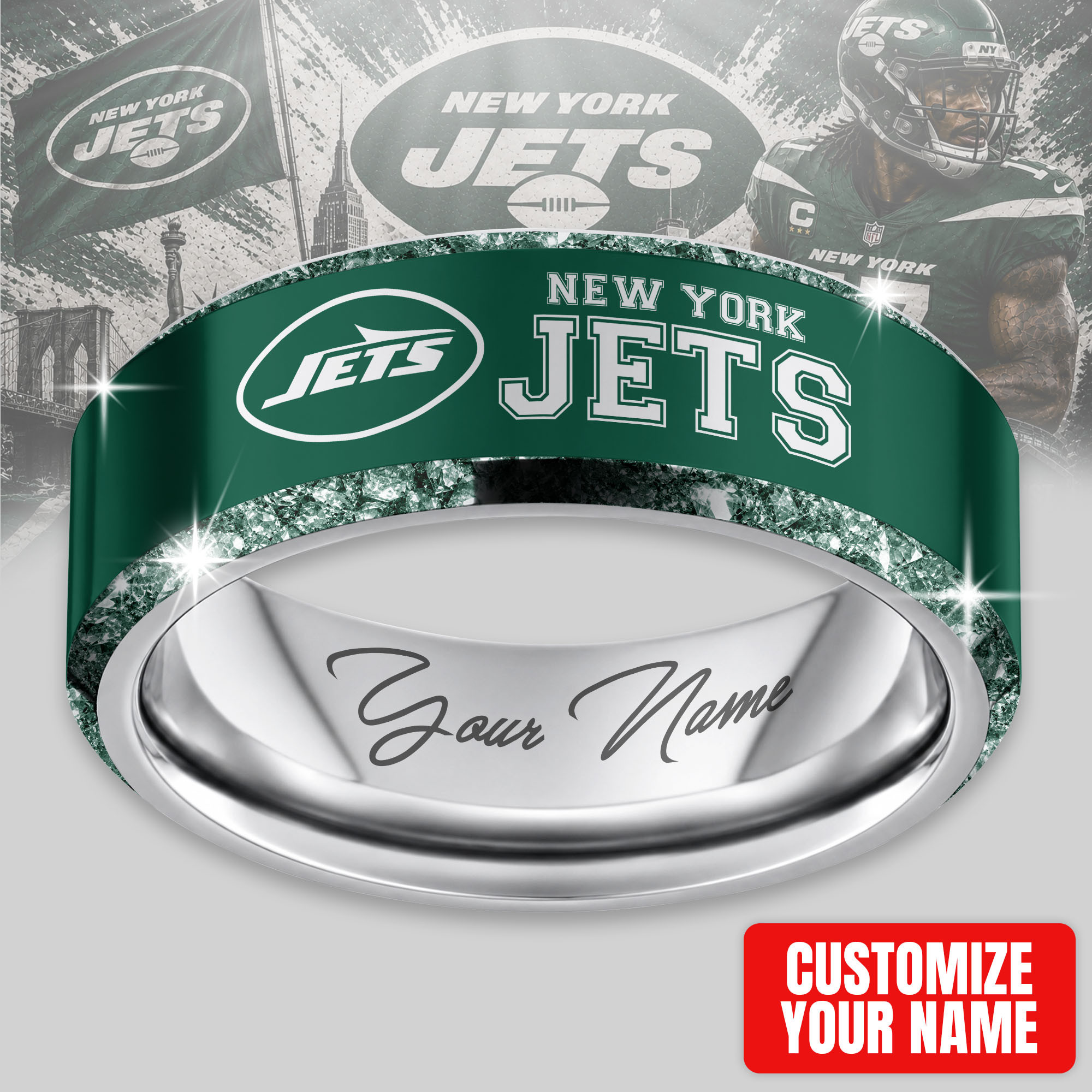 New York Jets | Premium NFL Championship Ring NTH1