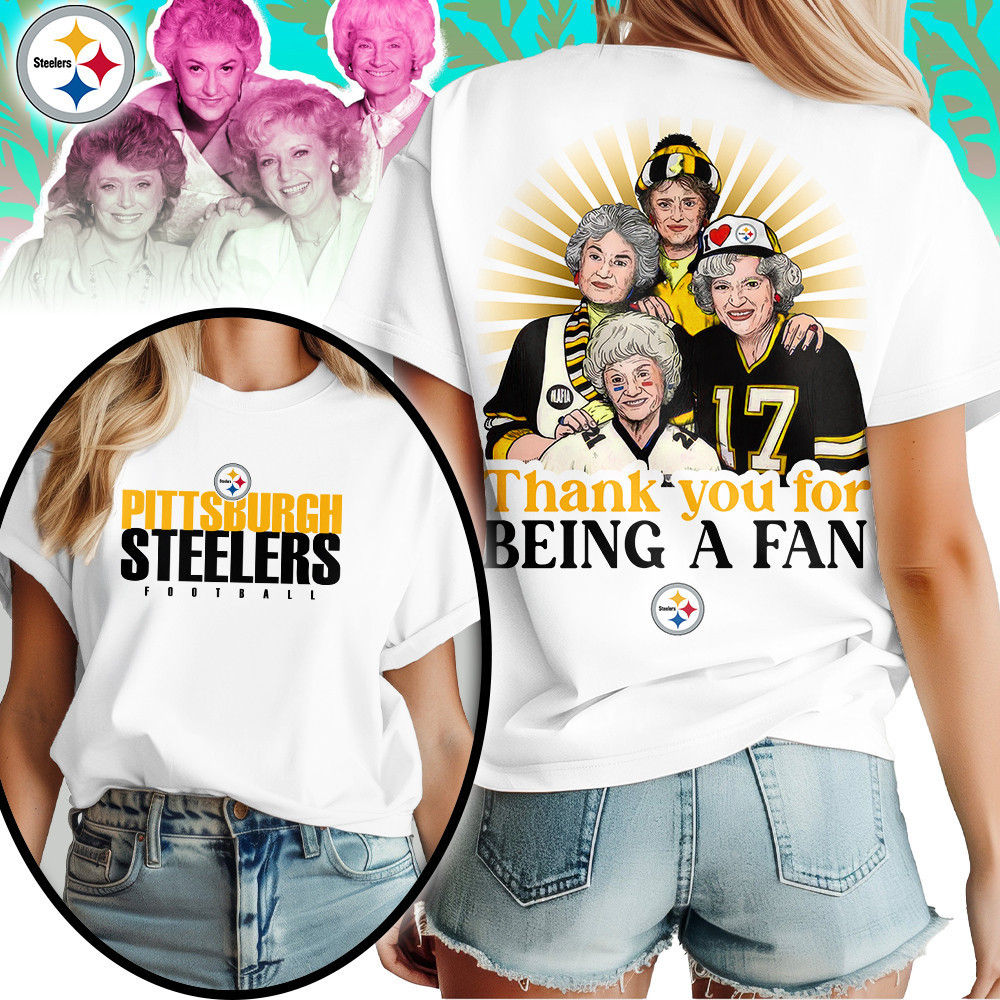 Pittsburgh Steelers | Premium NFL and The Golden Girls Fan Shirt HI