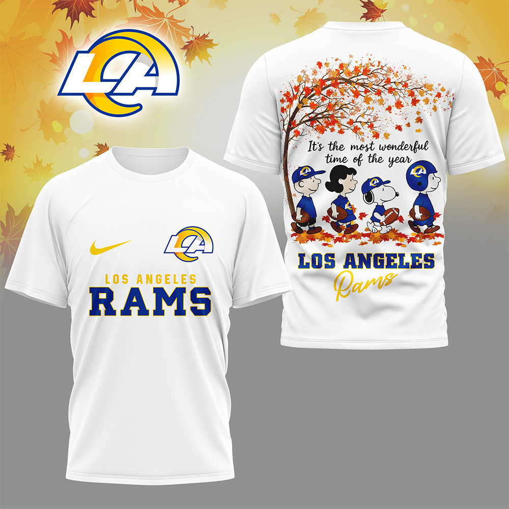 Los Angeles Rams | Premium NFL Fall Season 3D Shirt HI