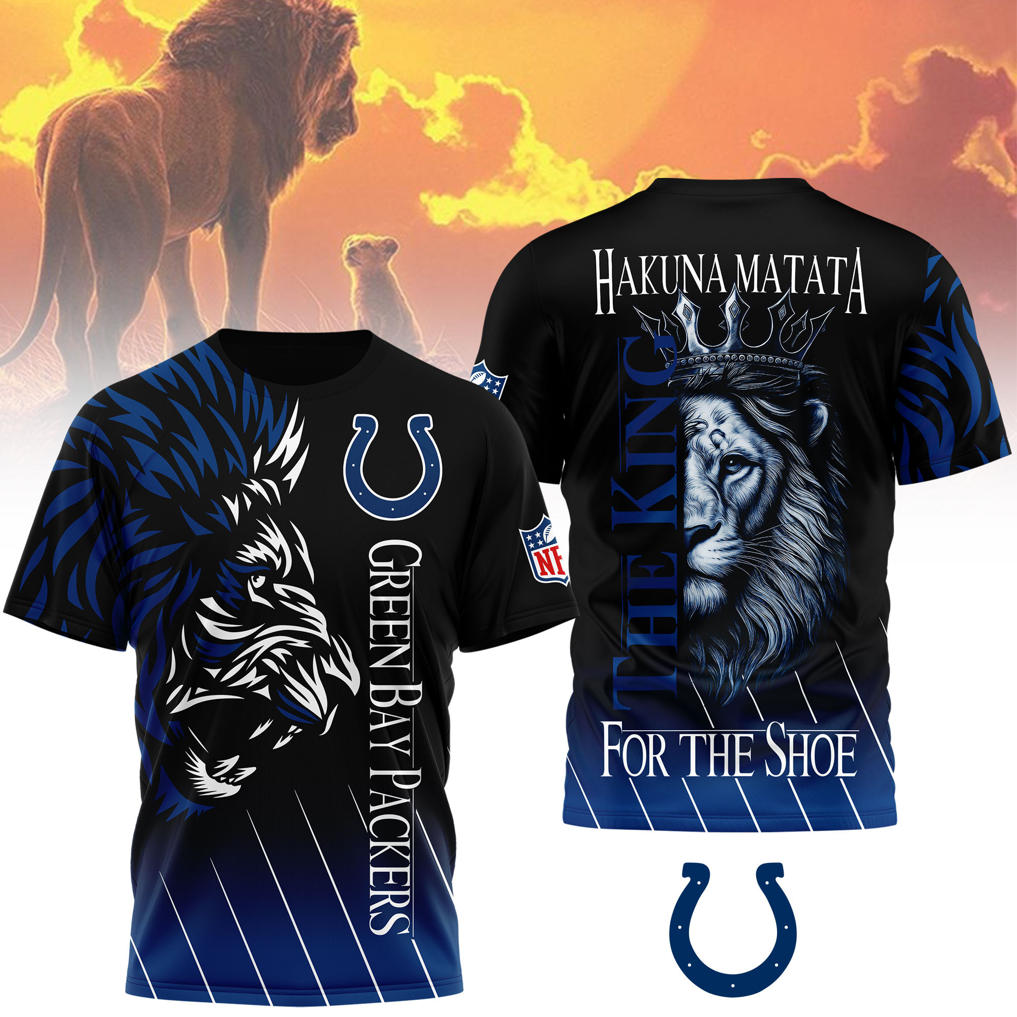 Indianapolis Colts | Premium NFL The Lion King Fan Shirt NY
