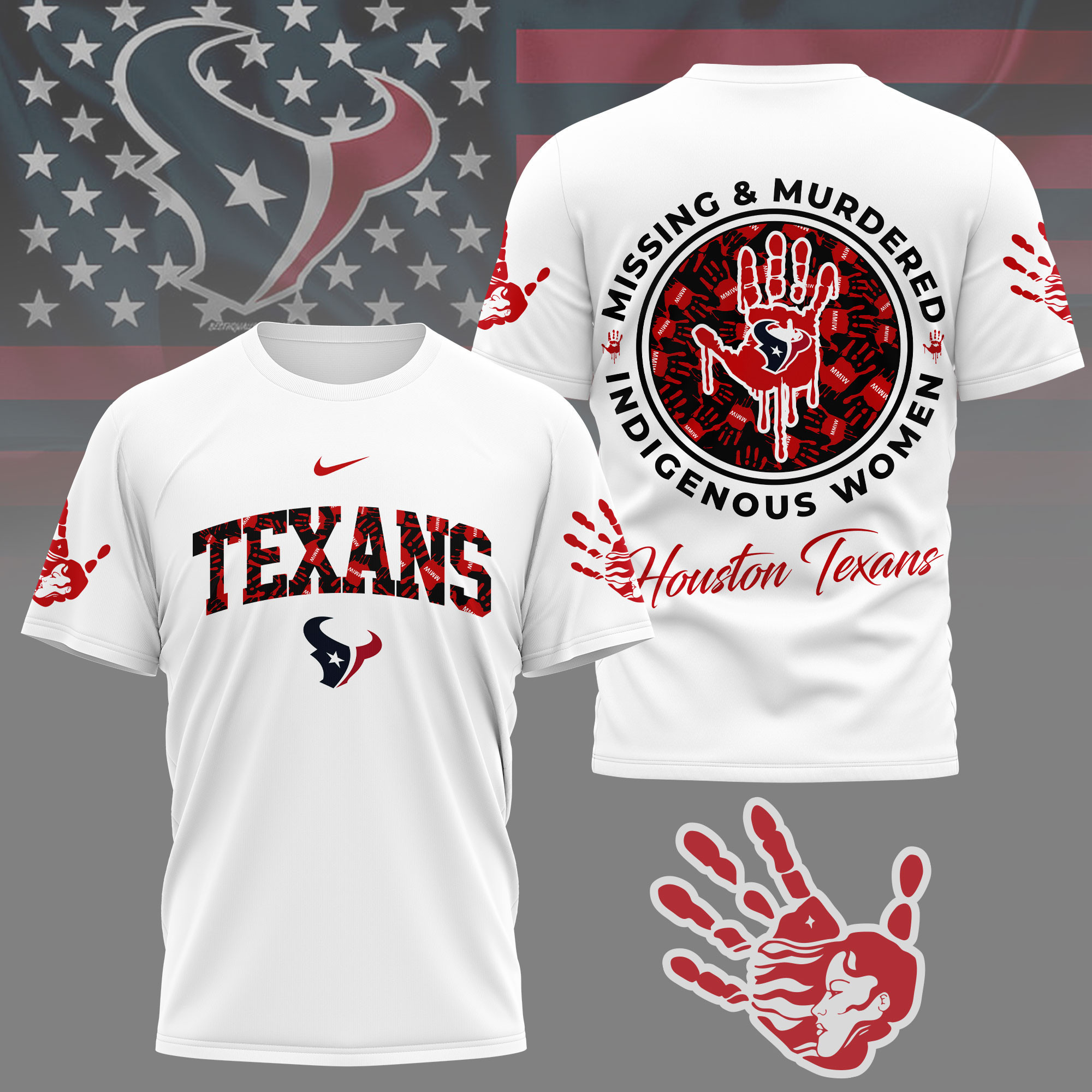Houston Texans | Premium NFL MMIW Awareness Shirt NY