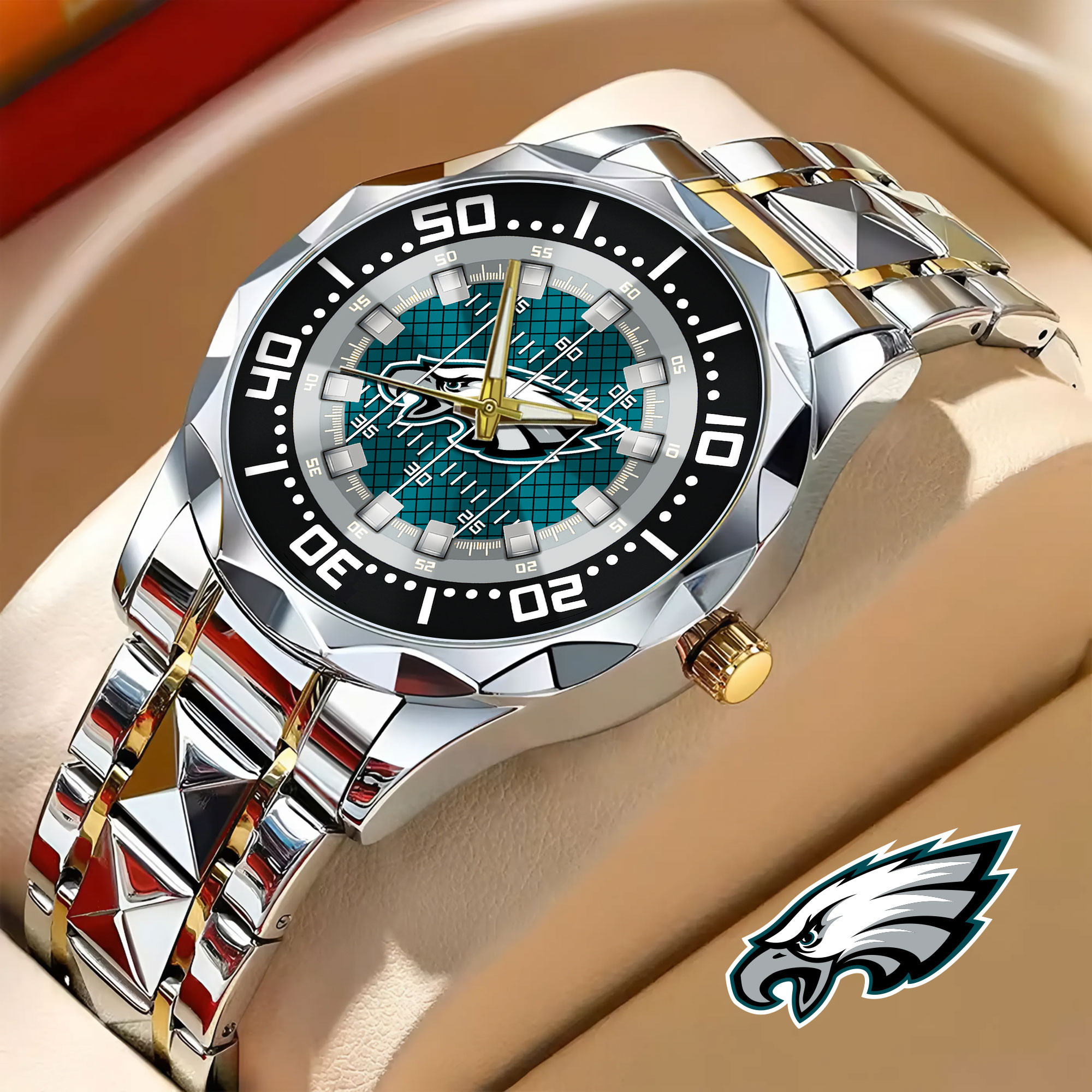 Philadelphia Eagles | NFL Camaro Elegant Fashion Design Men Watch TD