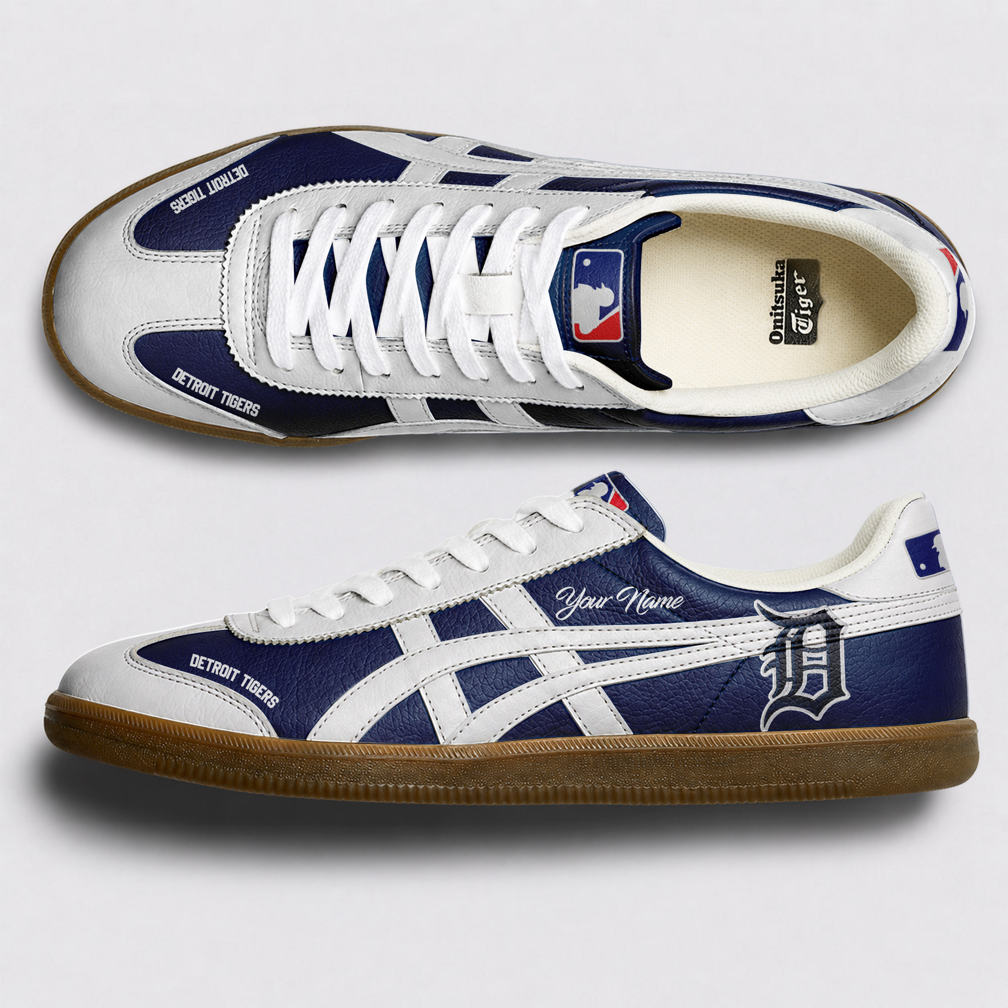 Detroit Tigers | Premium MLB Customized Baseball Tiger Shoes TD
