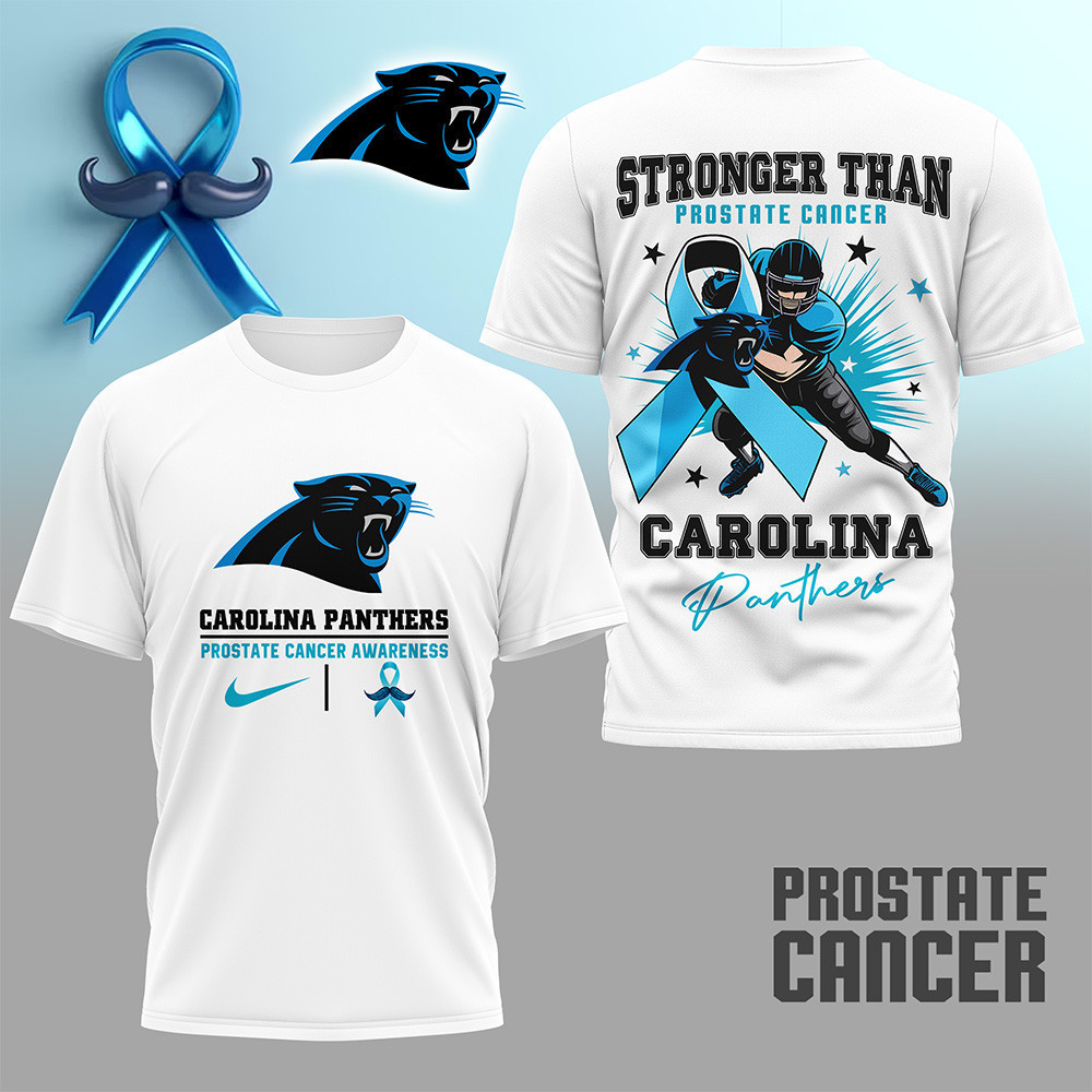 Carolina Panthers | Premium NFL Prostate Cancer Awareness Month Shirt HI
