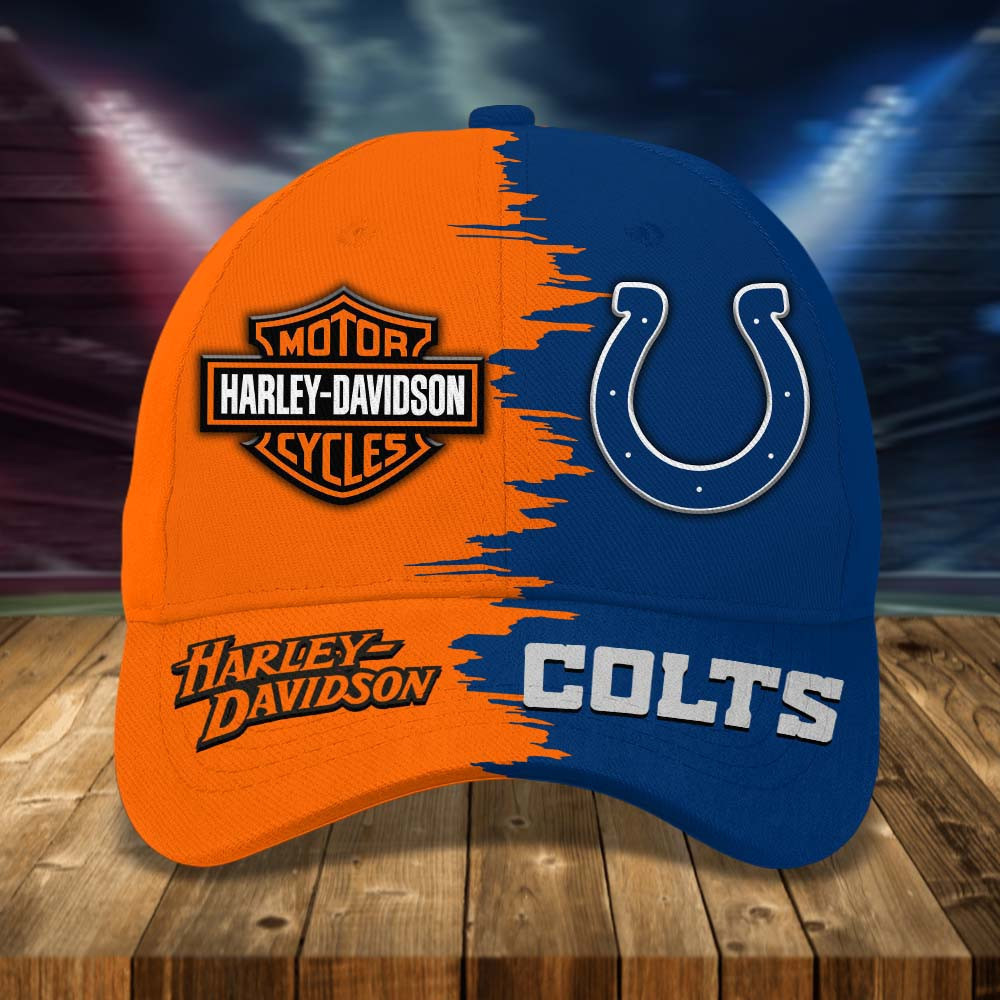 Indianapolis Colts | Premium Classic NFL & Harley-Davidson Cap