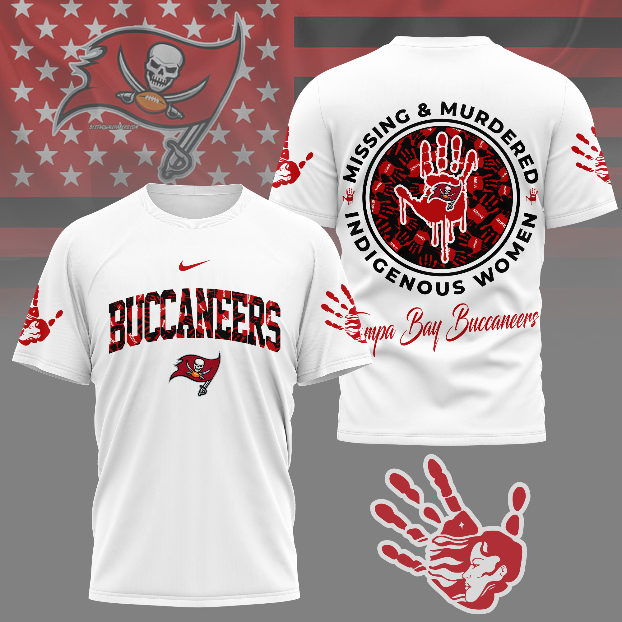 Tampa Bay Buccaneers | Premium NFL MMIW Awareness Shirt NY