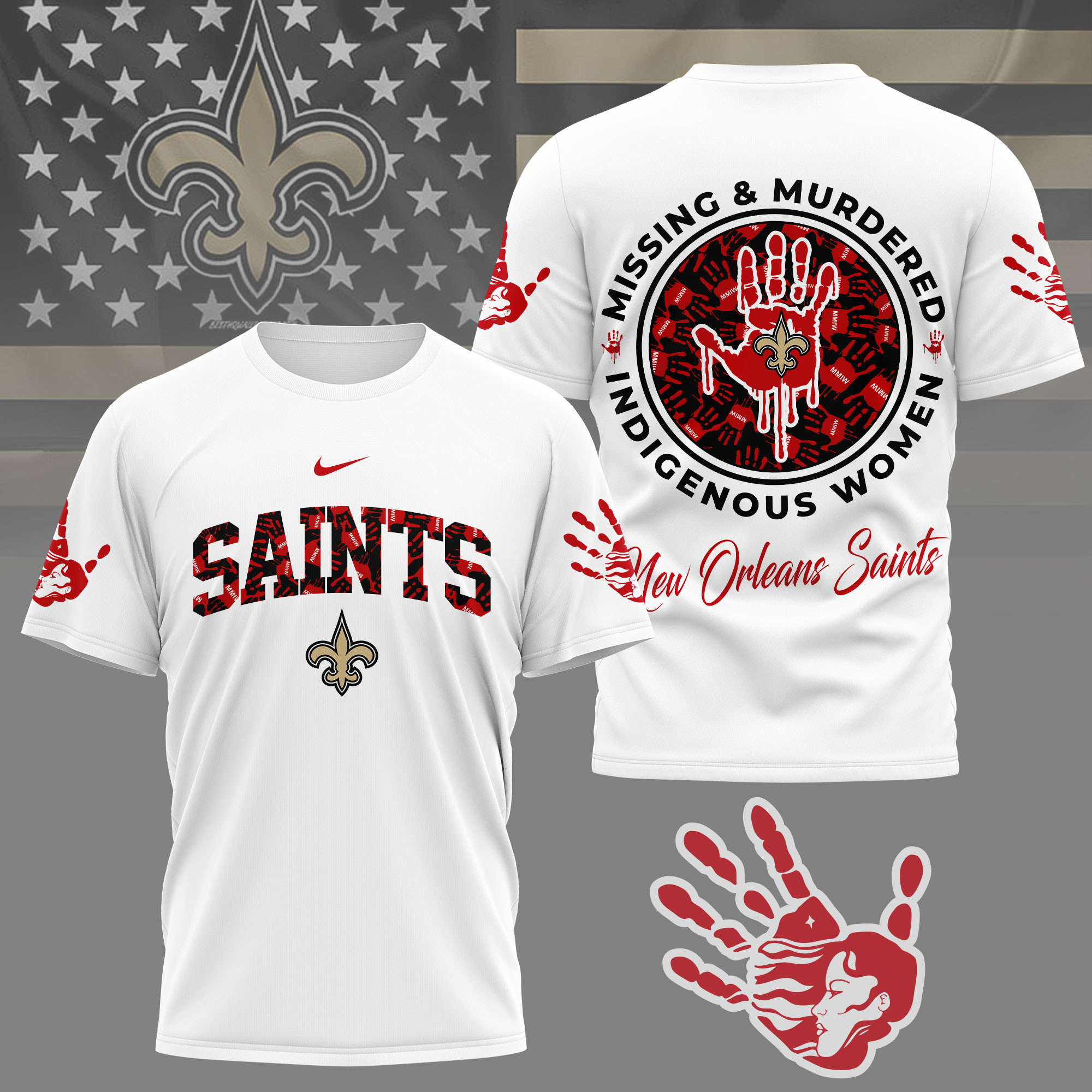 New Orleans Saints | Premium NFL MMIW Awareness Shirt NY