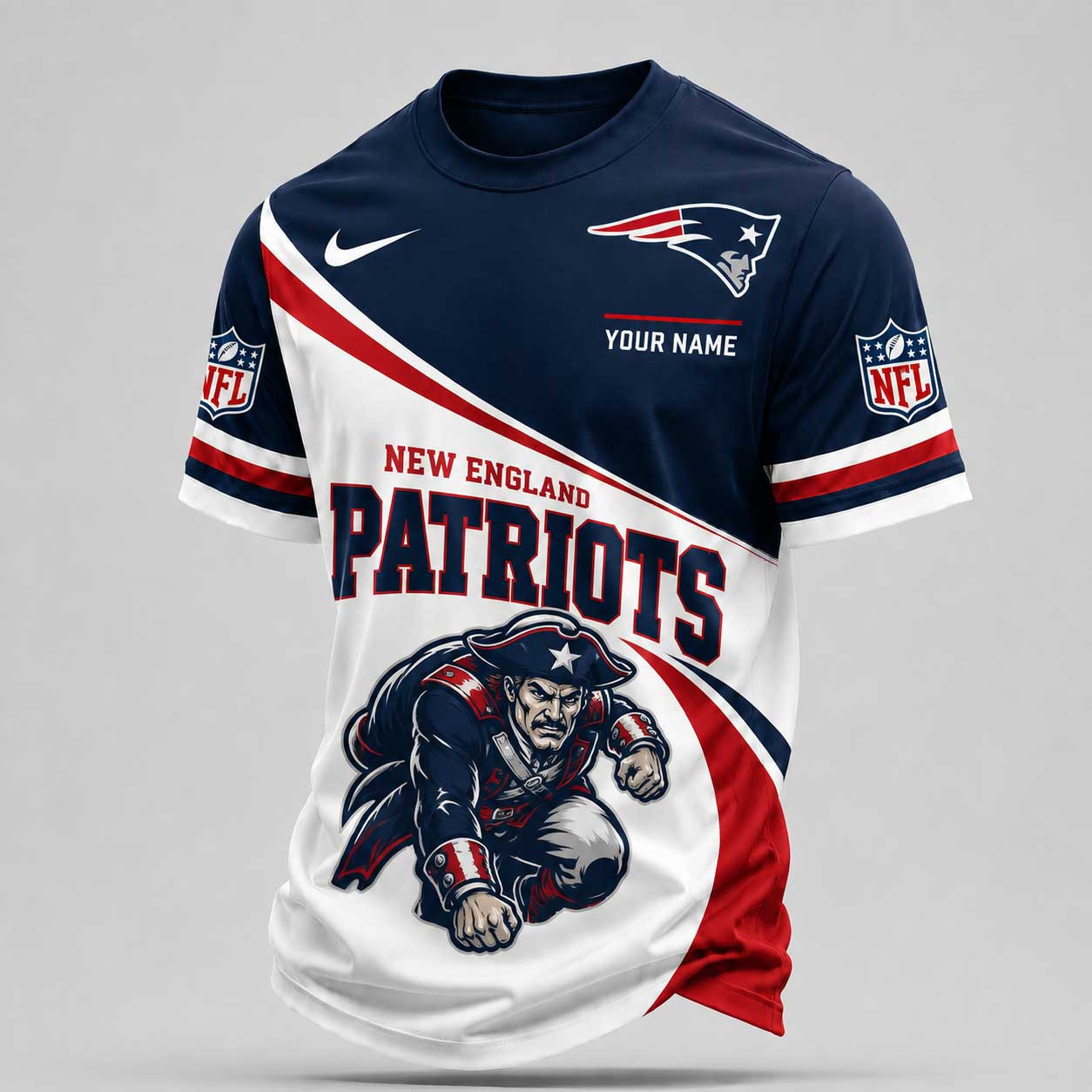 New England Patriots | Premium NFL Bold Team Pride t-shirt TD