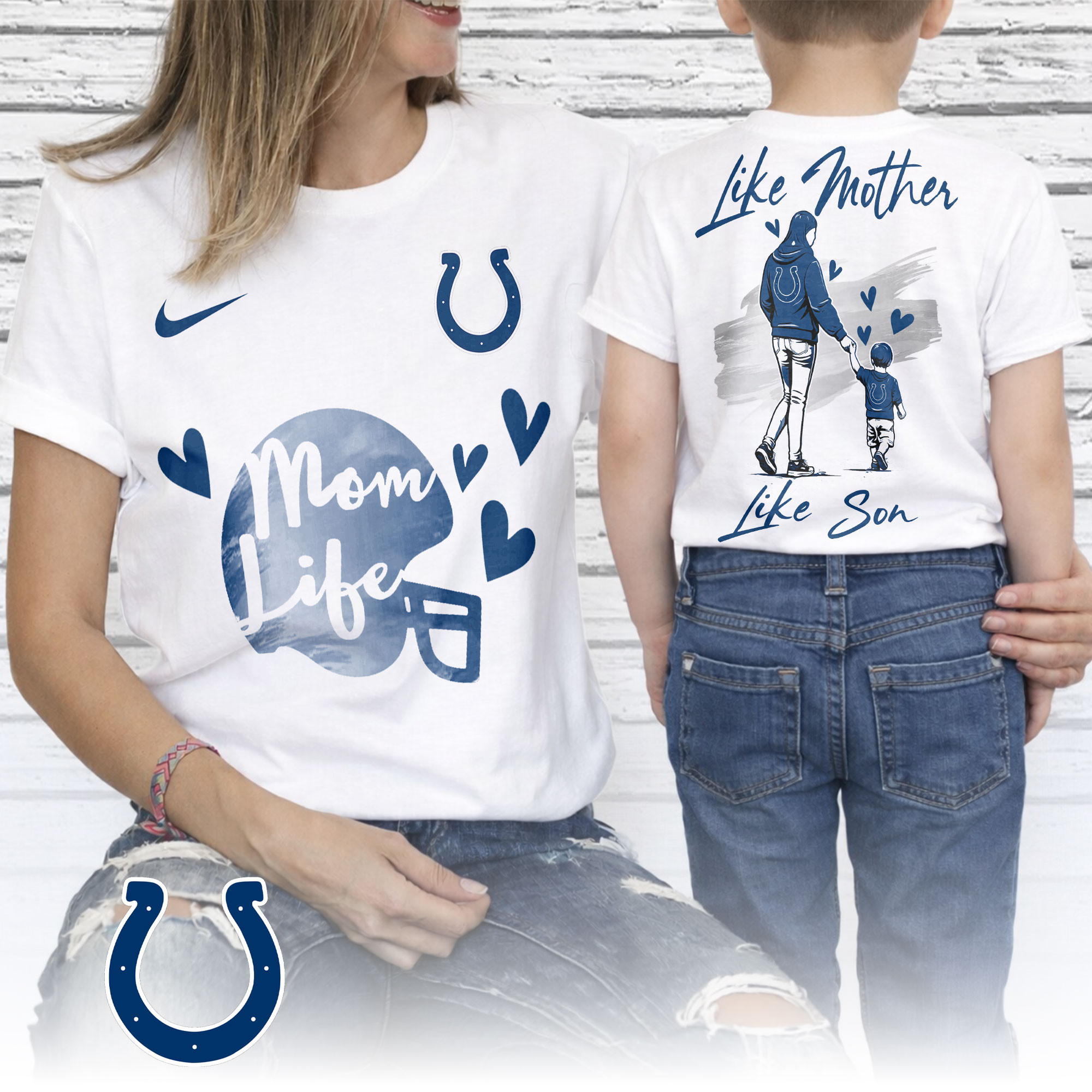 Indianapolis Colts | Premium NFL Like Mother Like Son 3D Shirt NP