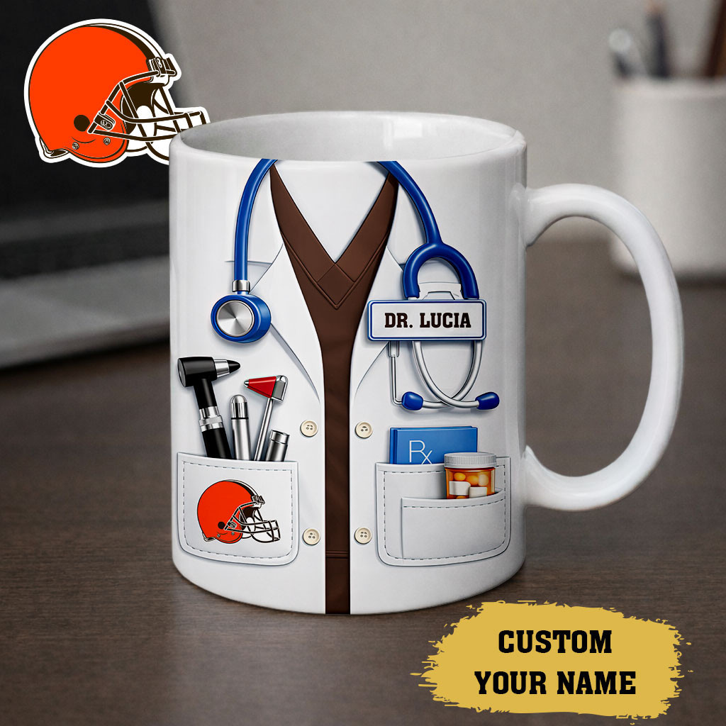 Cleveland Browns | Premium NFL Personalized Medical Mug NY