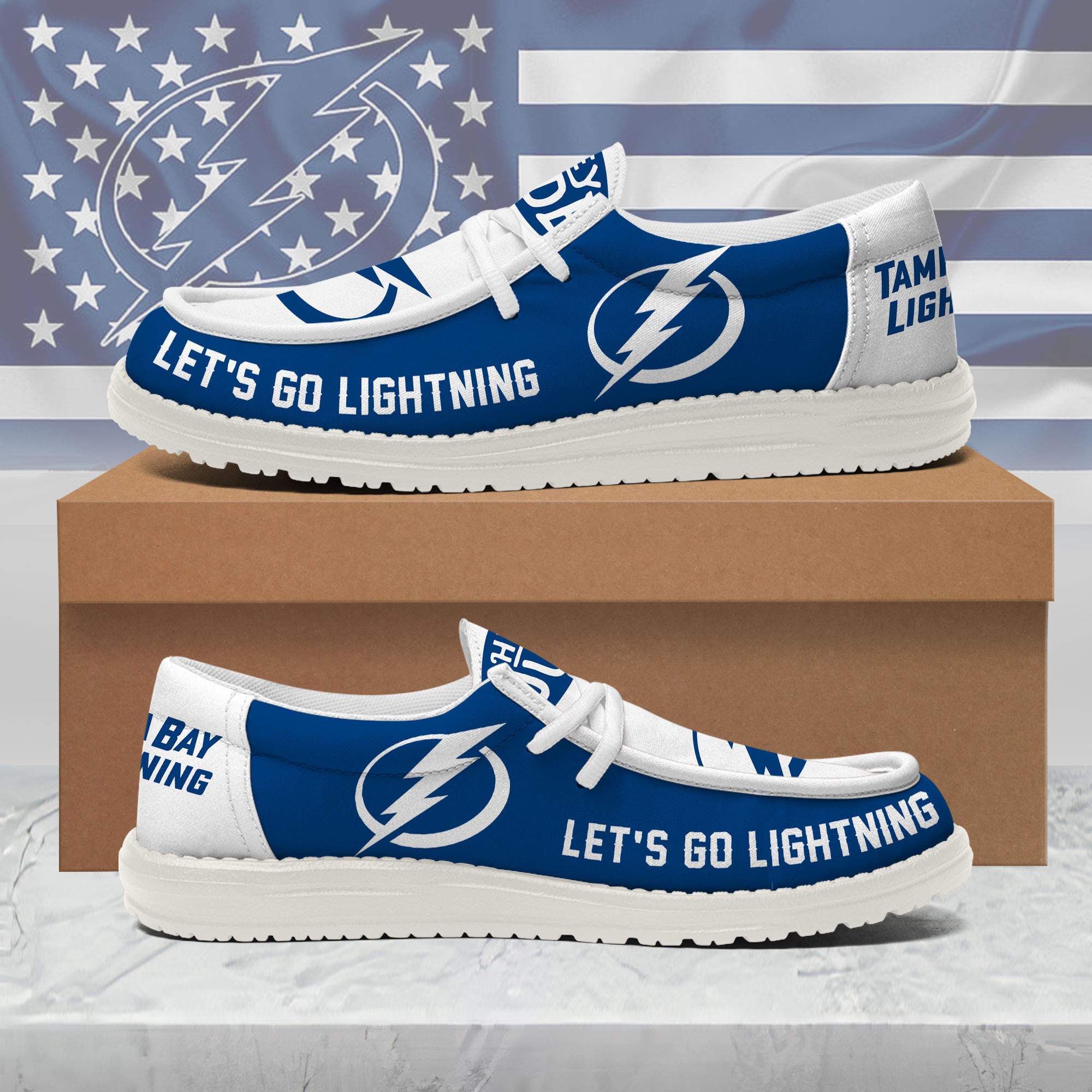 Tampa Bay Lightning | Premium NHL Fan Pride Loafer Shoes NY