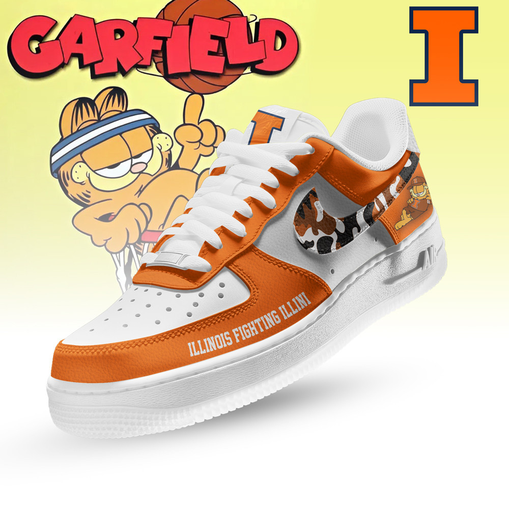 Illinois Fighting Illini | Premium NCAA Only Show Up AF1 Shoes PBYI03Q