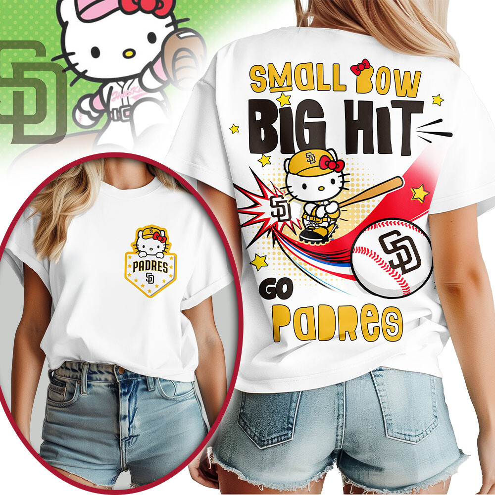 San Diego Padres | Premium MLB Hello Kitty Women Shirt HY