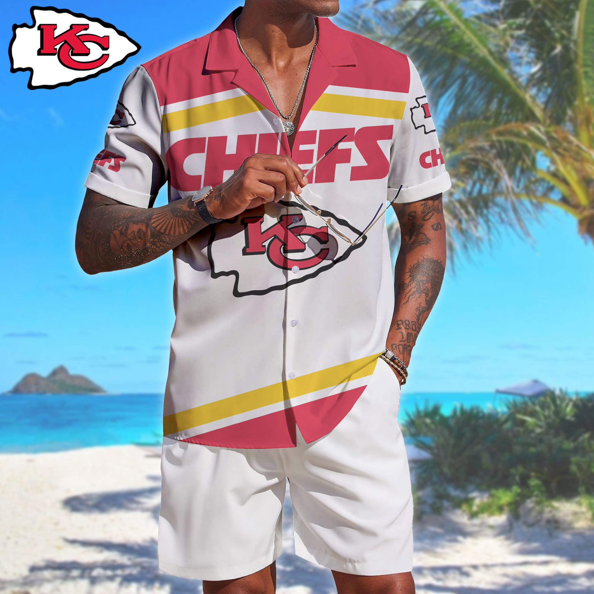 Kansas City Chiefs | Premium NFL Summer Beach Hawaiian Shirt NTH1