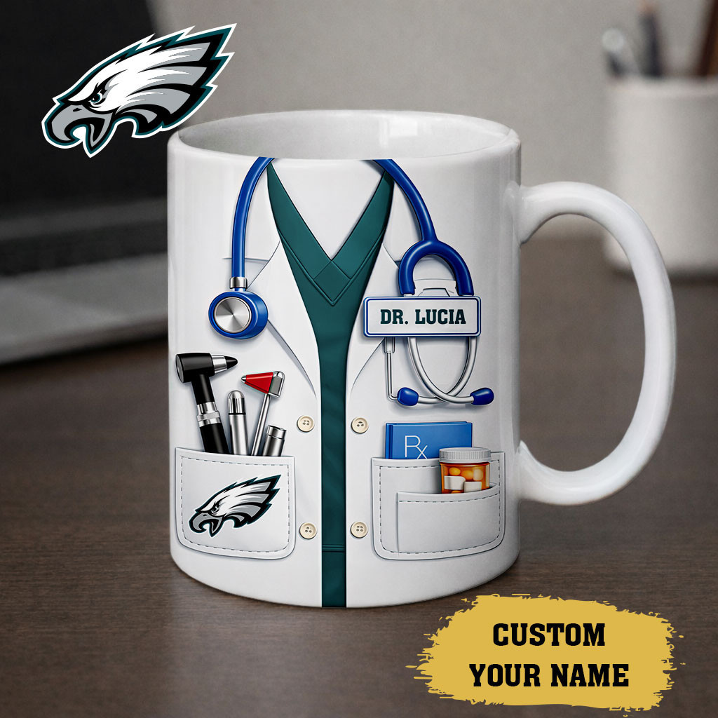 Philadelphia Eagles | Premium NFL Personalized Medical Mug NY