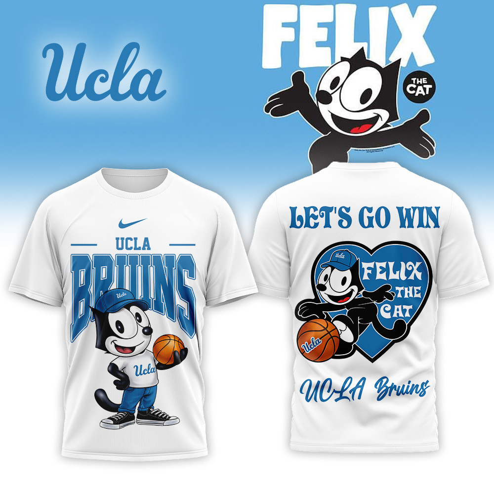 UCLA Bruins | Premium NCAA Hoop Felix Classic 3D Shirt NTH1