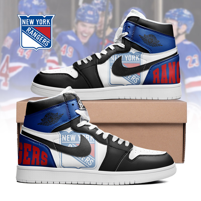 New York Rangers | Premium NHL Teams High Top Sneakers HY