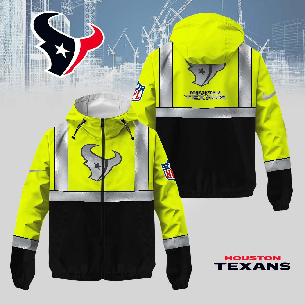 Houston Texans | Premium NFL Safety Windbreaker Jacket MM