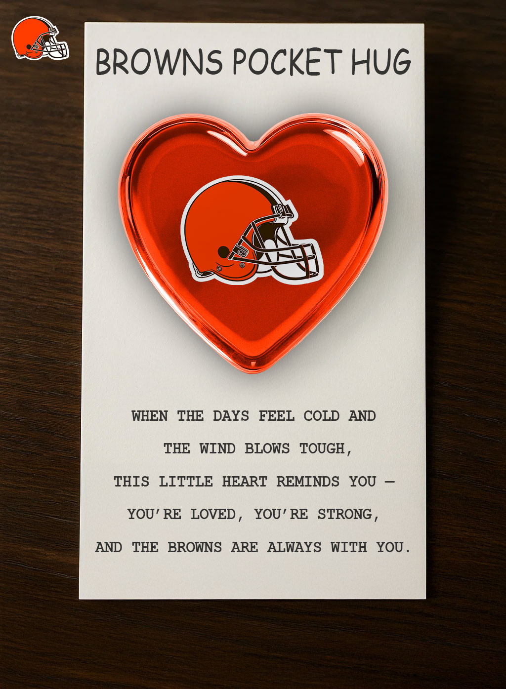 Cleveland Browns | Premium NFL Pocket Hug TD