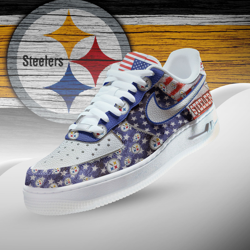 Pittsburgh Steelers | Premium NFL 250 Years Of America AF1 Shoes HY