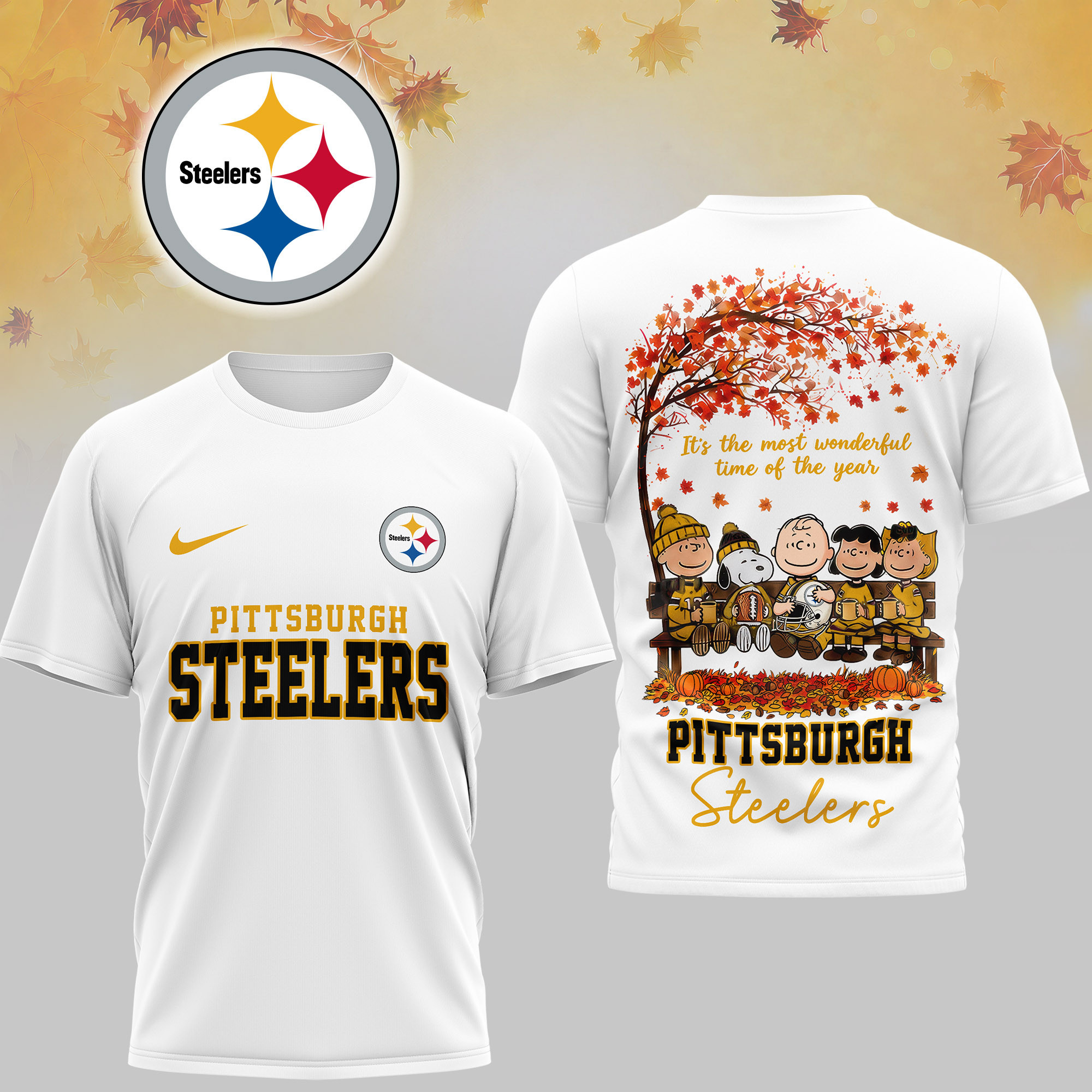 Pittsburgh Steelers | Premium NFL It's the Most Wonderful Time of the Year 3D Shirt NY
