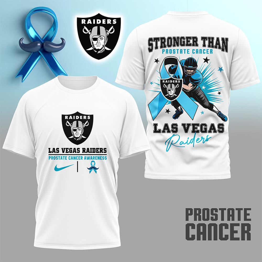 Las Vegas Raiders | Premium NFL Prostate Cancer Awareness Month Shirt HI