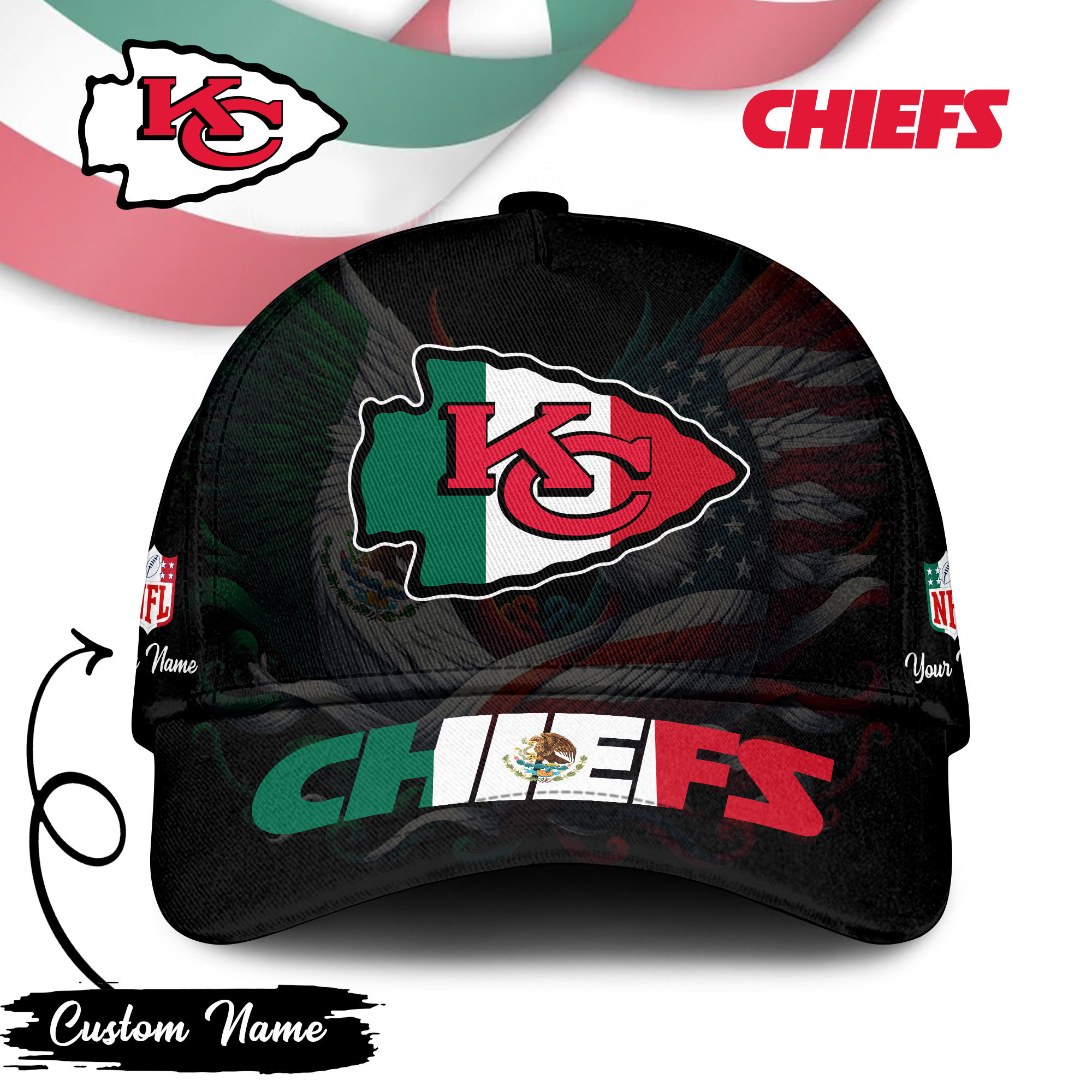 Kansas City Chiefs | PREMIUM CLASSIC CAP NFL MEXICAN TD