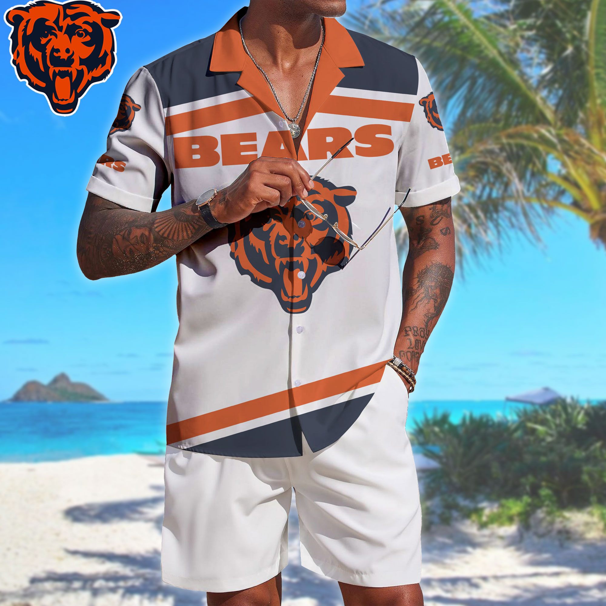 Chicago Bears | Premium NFL Summer Beach Hawaiian Shirt NTH1