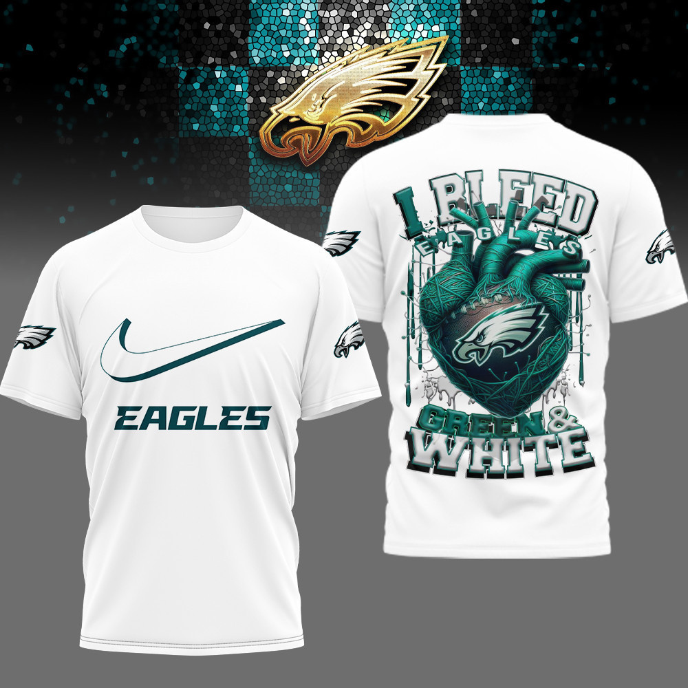 Philadelphia Eagles | Premium NFL I Bleed 3D Shirt HI