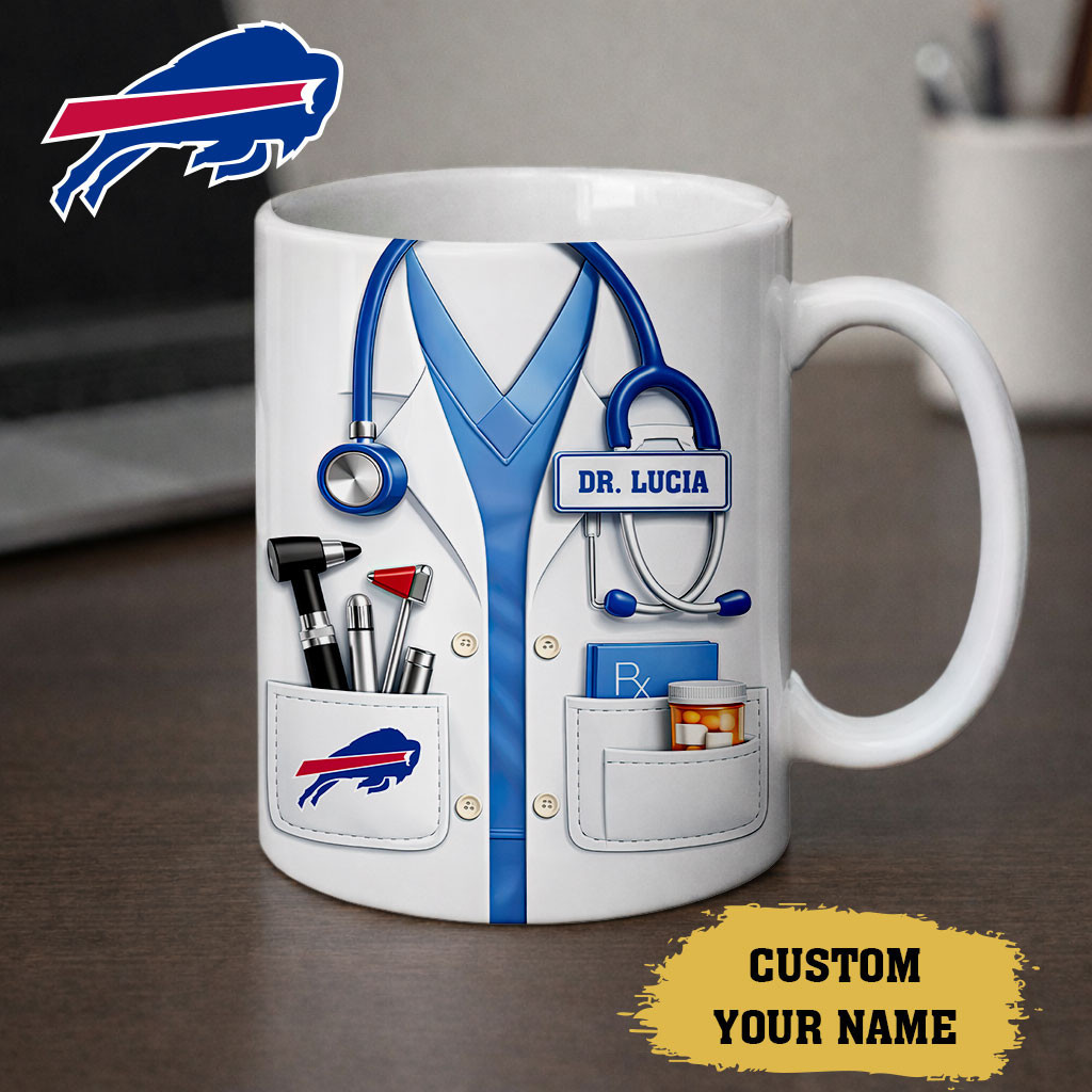 Buffalo Bills | Premium NFL Personalized Medical Mug NY