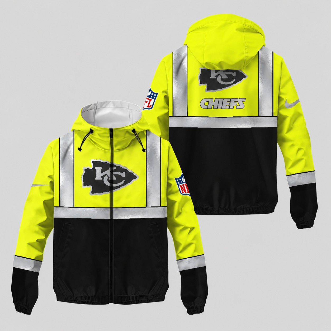 Kansas City Chiefs | Premium NFL Safety Windbreaker Jacket MM