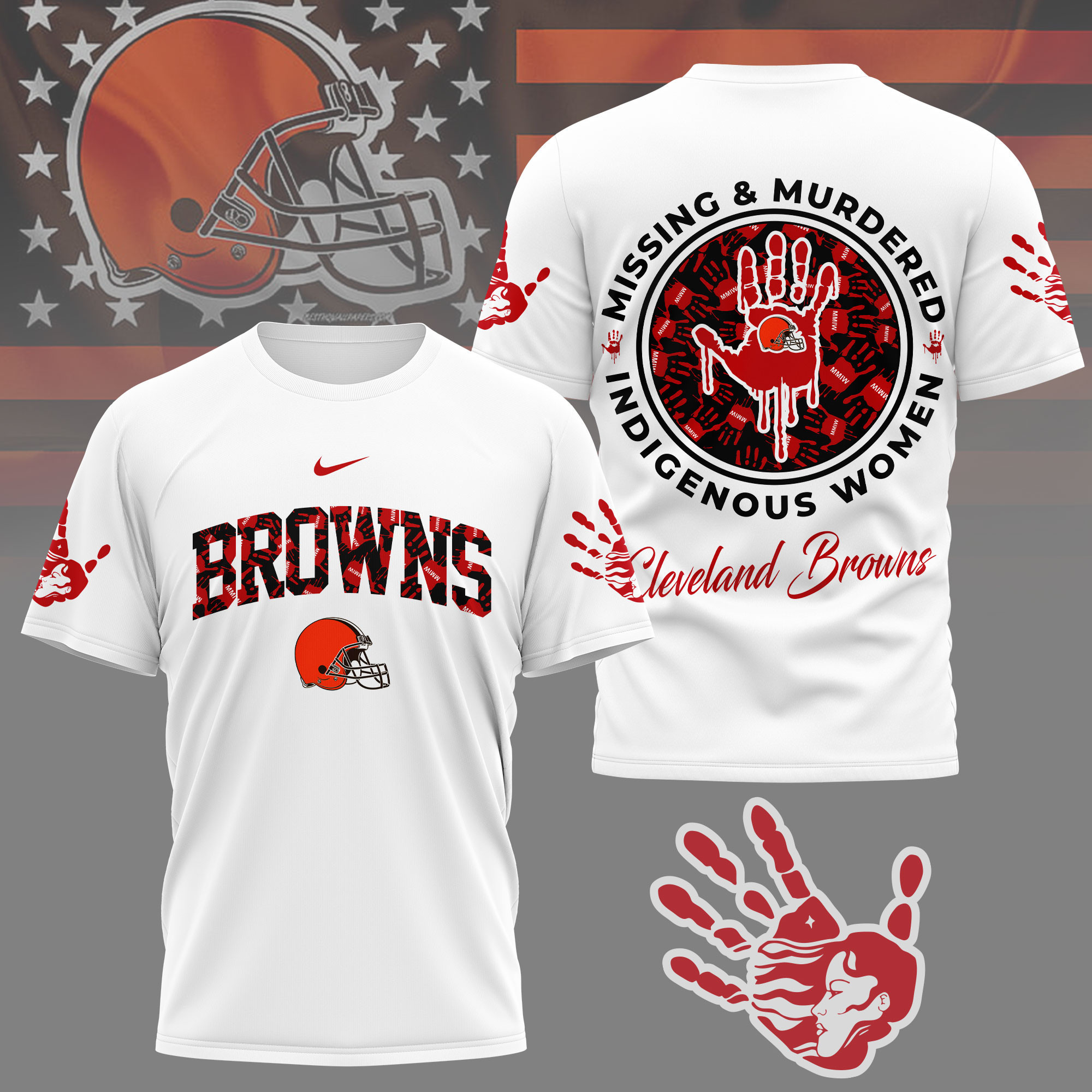Cleveland Browns | Premium NFL MMIW Awareness Shirt NY