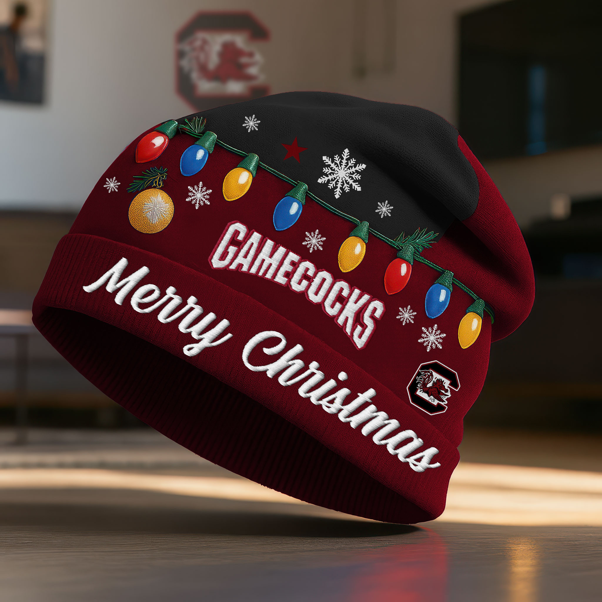 South Carolina Gamecocks | Premium NCAA Christmas Beanie Hat NY
