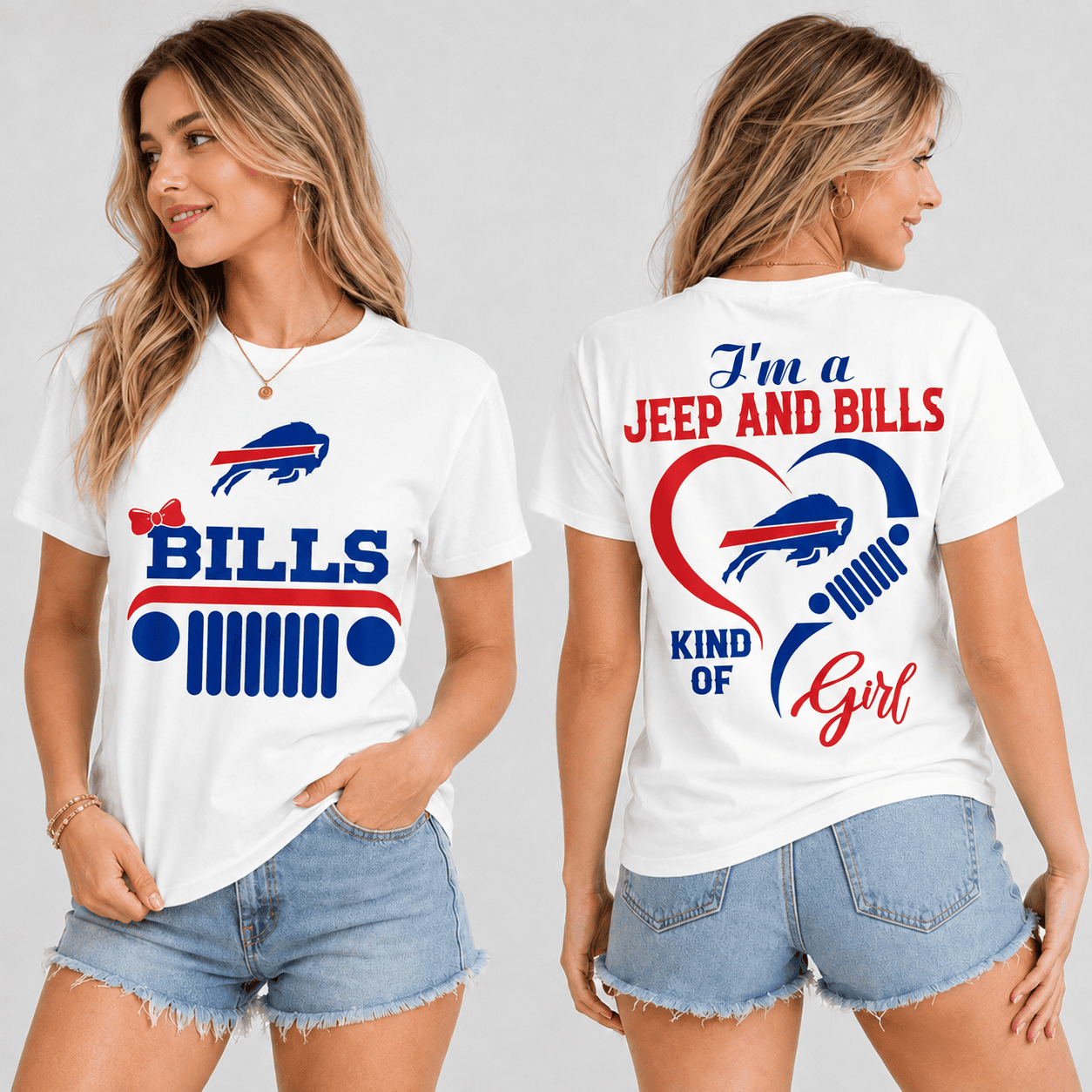 Buffalo Bills | Premium NFL Jeep Fan Passion T-Shirt TD