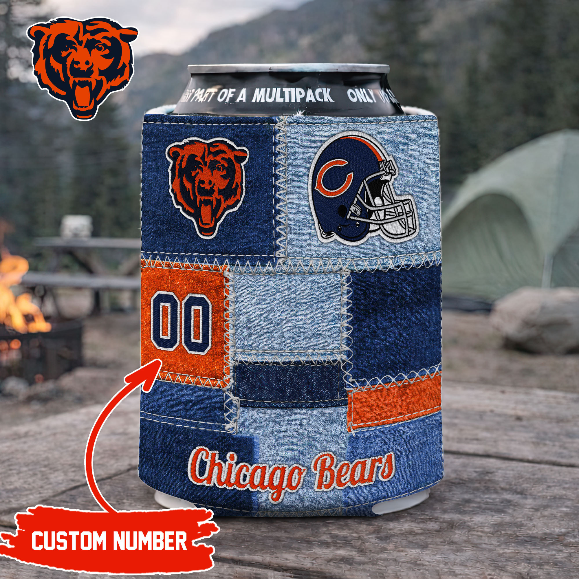 Chicago Bears | Premium NFL Game Day Can Koozie NY