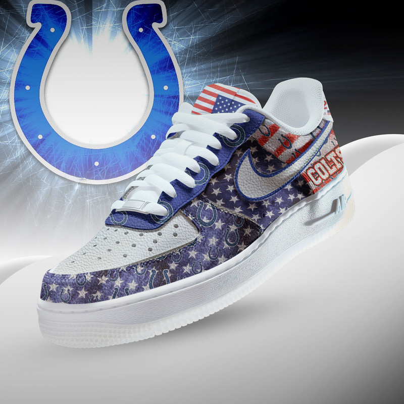 Indianapolis Colts | Premium NFL 250 Years Of America AF1 Shoes HY