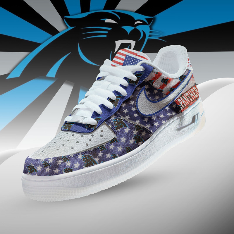 Carolina Panthers | Premium NFL 250 Years Of America AF1 Shoes HY