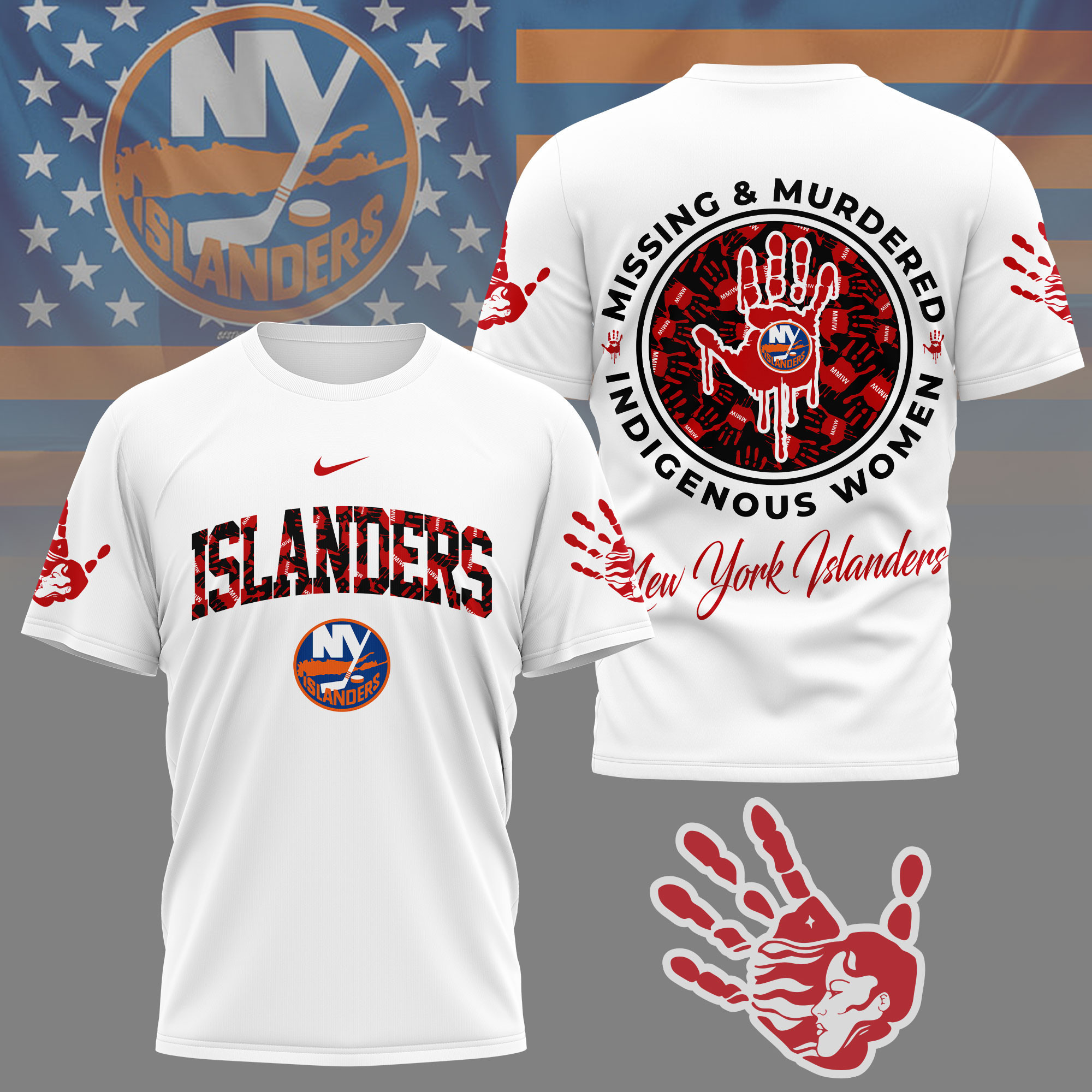 New York Islanders | Premium NHL MMIW Awareness 3D Shirt NY