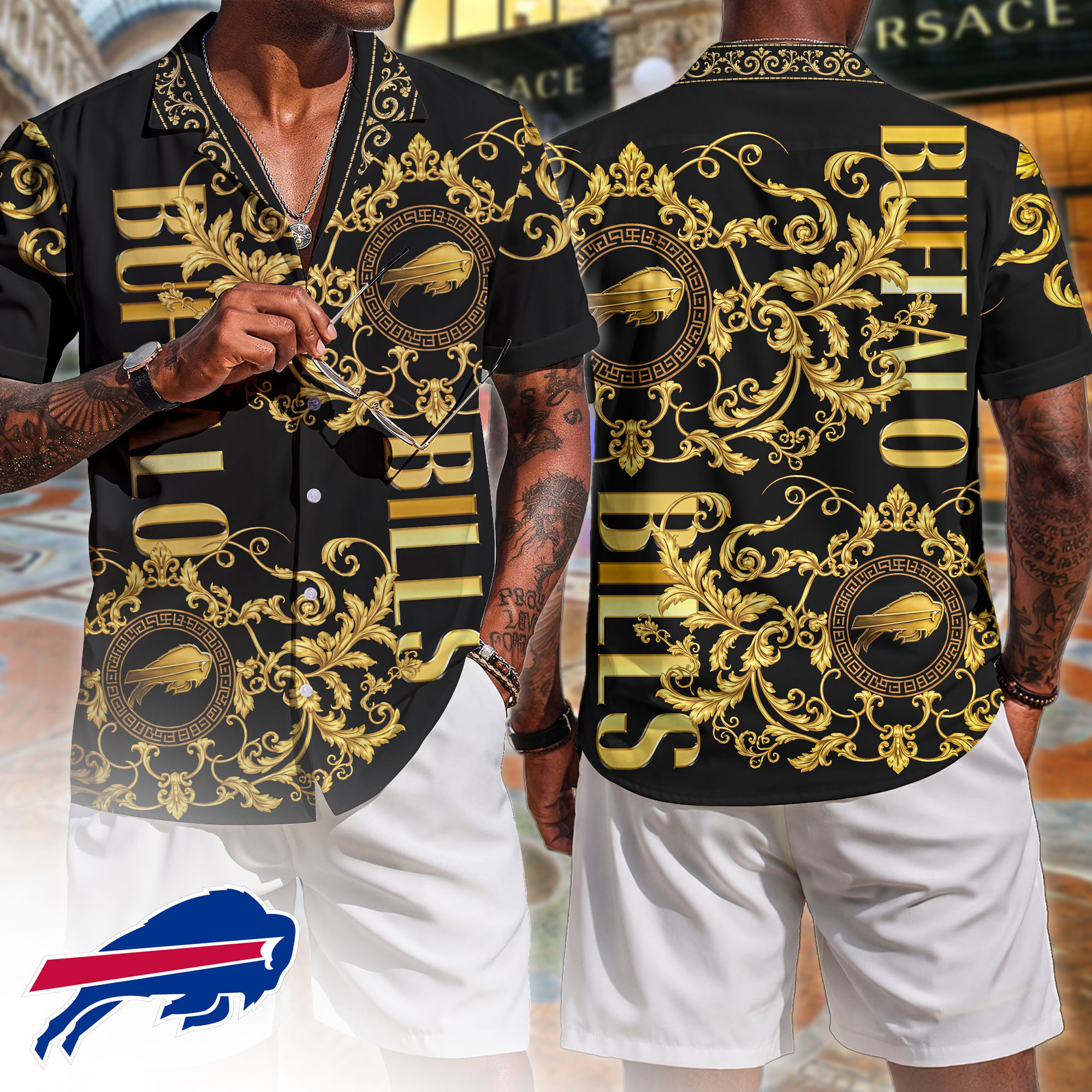 Buffalo Bills | Premium NFL Luxury Hawaiian Shirt HY