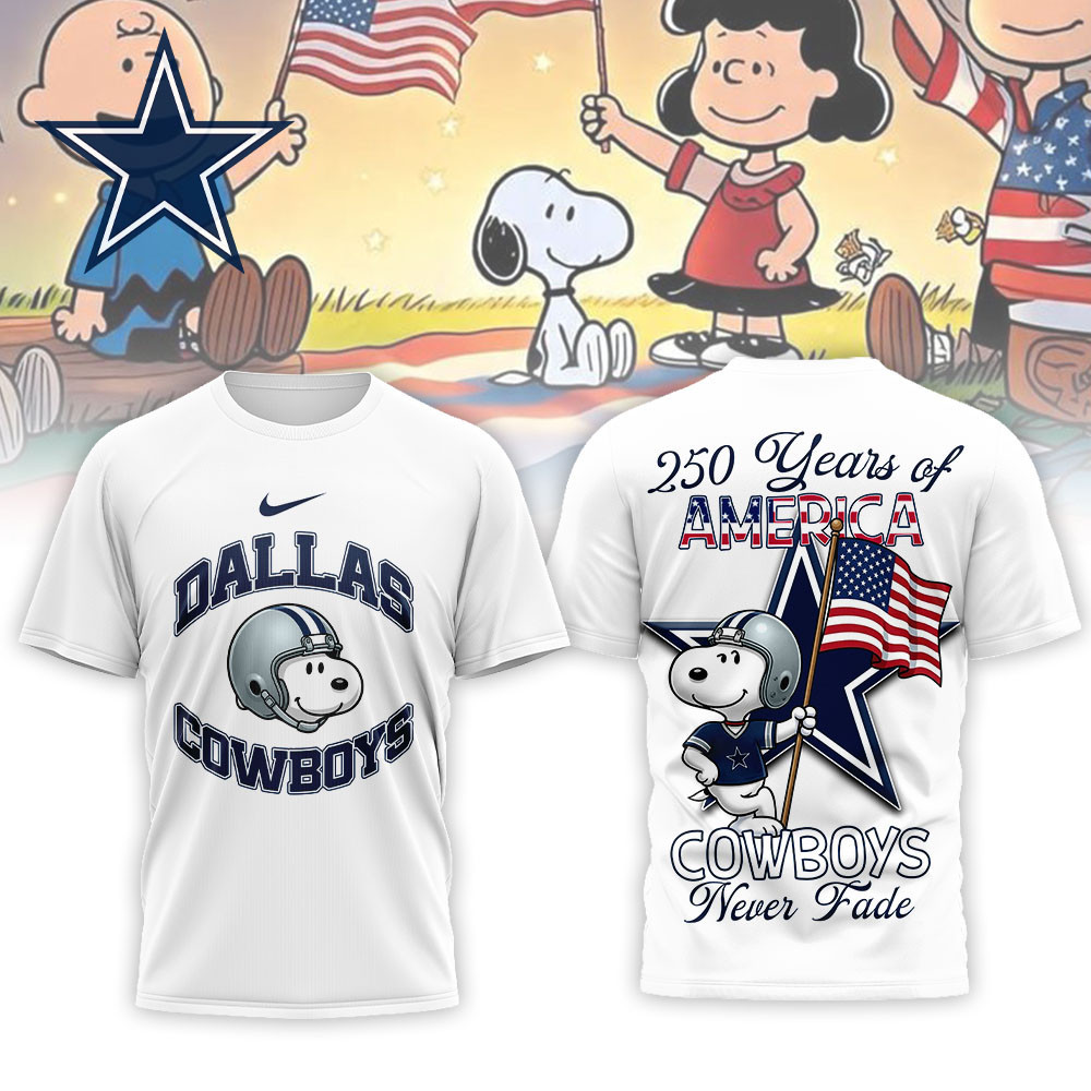 Dallas Cowboys | Premium NFL Freedom Classic 3D Shirt NTH1
