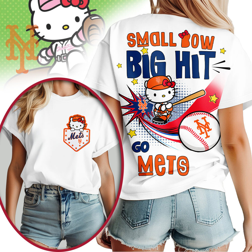 New York Mets | Premium MLB Hello Kitty Women Shirt HY