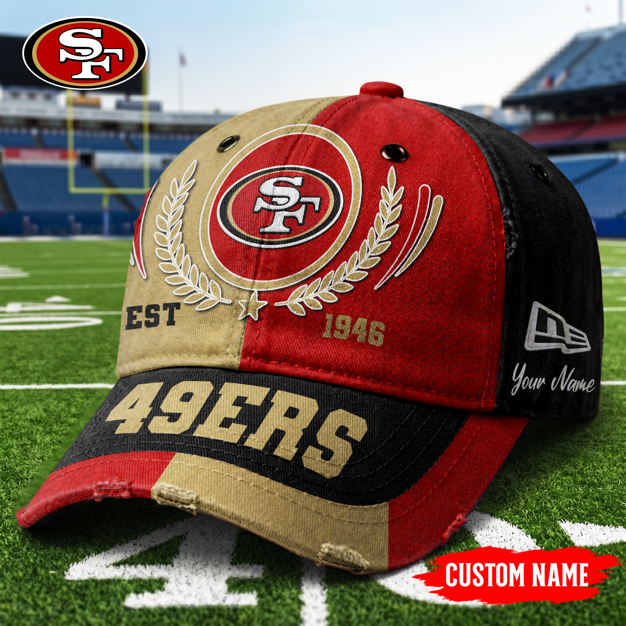 San Francisco 49ers | Premium NFL Split Color New Era Cap TD